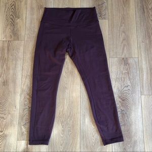 Lululemon Purple Leggings Size 8